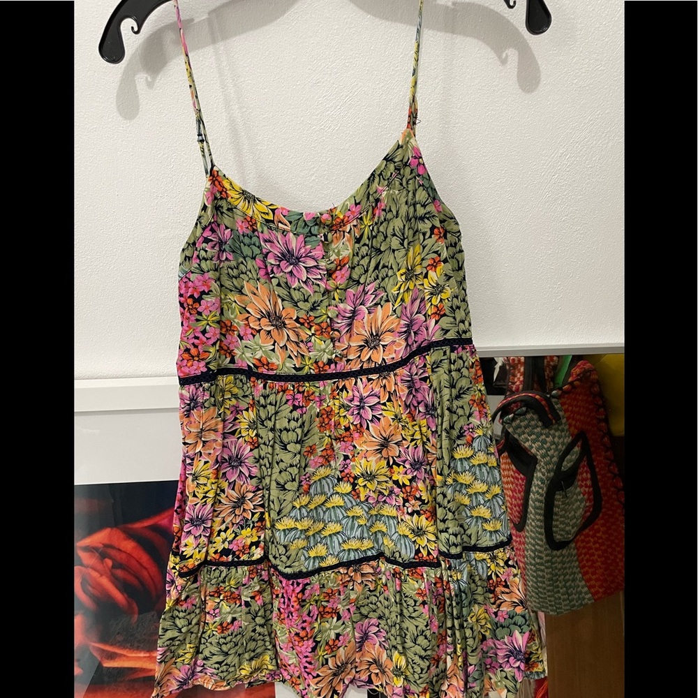 Mini floral dress